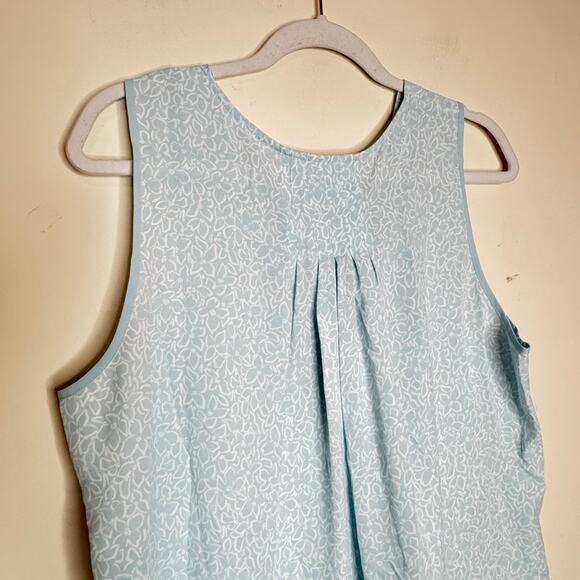 41 Hawthorn Women’s Sleeveless V-Neck Blouse Top Blue NWT Size XL - Picture 6 of 8